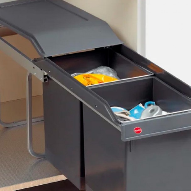 Poubelle Manuelle TANDEM d'Origine