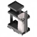 Porte-bouteilles extractible à 3 niveaux Nova Flat Basal pour Cuisine