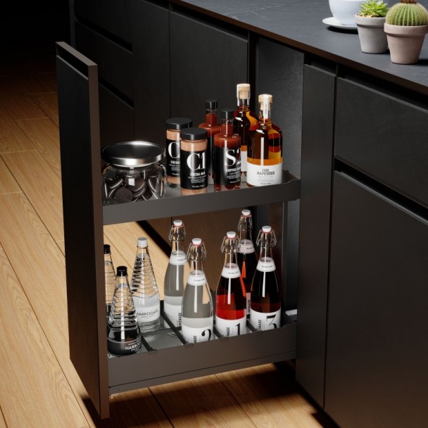 Casier à bouteilles extractible Nova Flat Basal