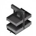 Cadre Extractible d'Angle Nova Flat | Aménagement Confort Cuisine