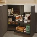 Châssis articulé extractible Compact Anthracite pour Cuisine