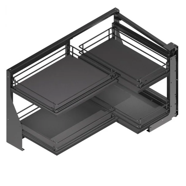 Châssis articulé extractible Compact Anthracite pour Cuisine