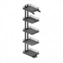 Colonne Garde-Manger Anthracite Titán Compact Cuisine | Menage Confort