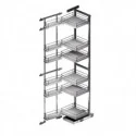 Colonne de garde-manger Anthracite Compact pour Cuisine | Menage Confort