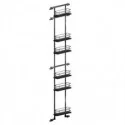 Étagère Garde-Manger Anthracite Compact pour Cuisine | Confort Menage