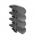 Colonne Coulissante Anthracite Dolphin II Compact pour Cuisine
