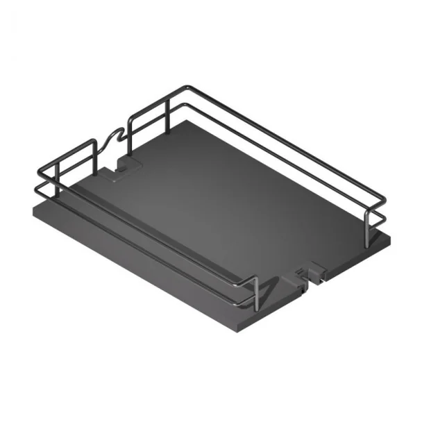 Panier pour Colonne Extractible Anthracite Compact | Menage Confort