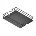Panier pour Colonne Extractible Anthracite Compact | Menage Confort