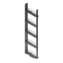 Colonne extractible Casier à bouteilles Anthracite Compact pour cuisine