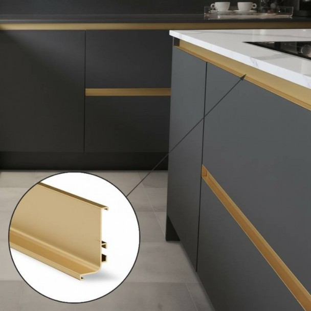 Profil Système Gola Horizontal Supérieur Blanc 8006