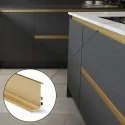 Profil Système Gola Horizontal Supérieur Blanc 8006