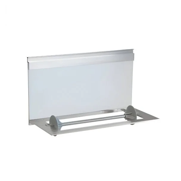Porte-rouleau en Aluminium et Verre