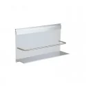Étagère à épices en aluminium et verre