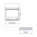 Module De Rack Amovible 90 ° De La Ligne Compact
