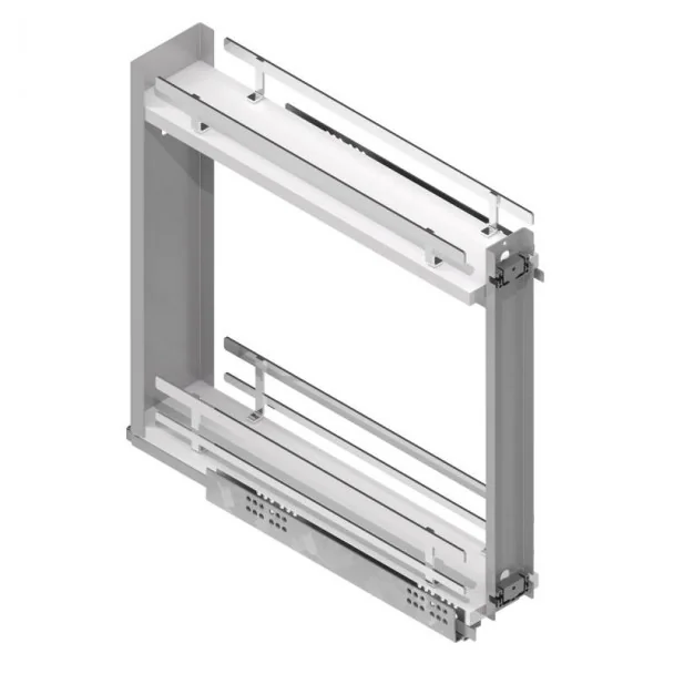 Wine Rack Amovible Chrome Rails Latéraux Plat