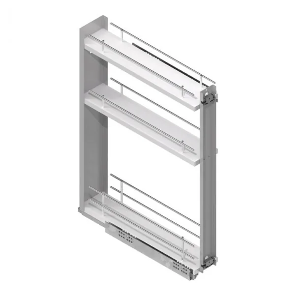 Wine Rack Amovible Avant 3 Hauteurs Compact