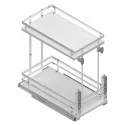 Wine Rack Amovible Chrome Guides Basale Plat