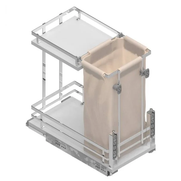 Casier À Vin Panero Amovible Chrome Guides Basale Plat