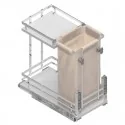 Casier À Vin Panero Amovible Chrome Guides Basale Plat