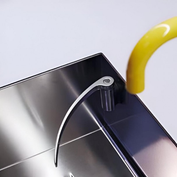 Porte-Torchon Courbé en Inox