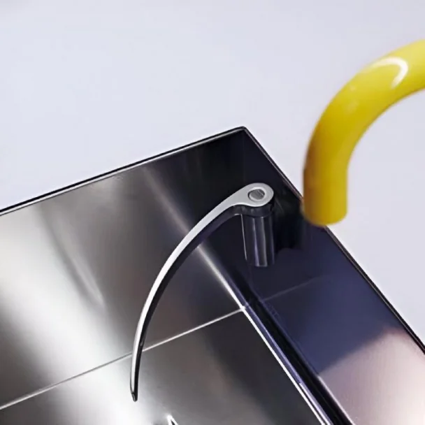 Porte-Torchon Courbé en Inox
