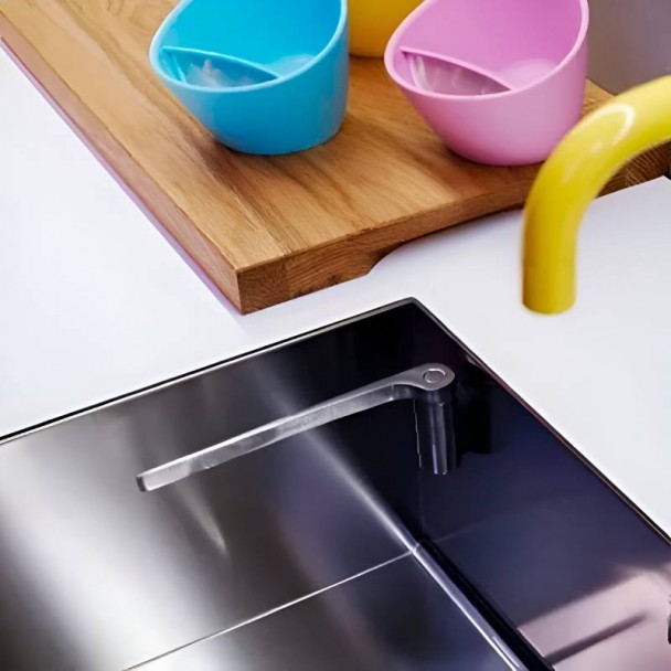 Porte-Lavettes Droit en Inox