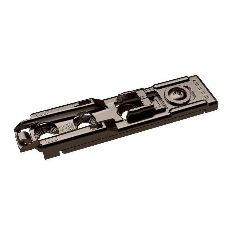 Base droite pour charnière Sensys Noir Obsidienne