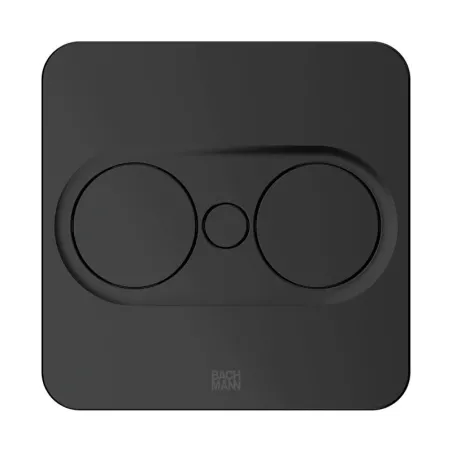 Prise Encastrable TWIST 2 Rectangulaire Noire | Bachmann 946105