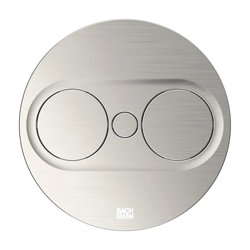 Prise Encastrable TWIST 2 Ronde Inox | Bachmann 946004