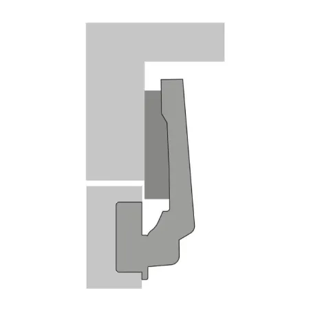Charnière 95º Superposée Intermat W90 | Hettich 9043555