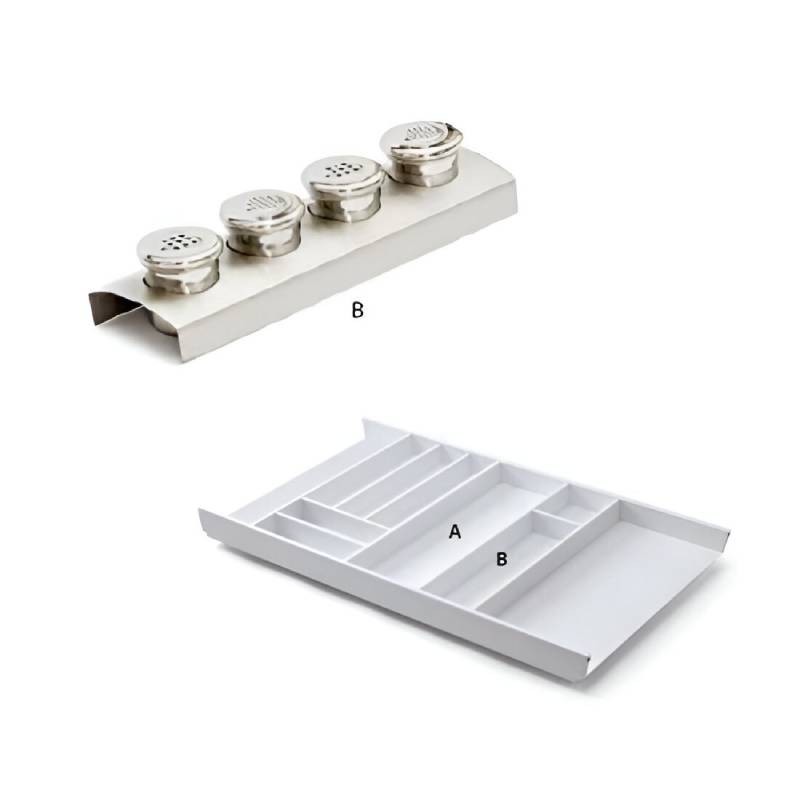 Portespecias pour Coutellerie Laques Blanches