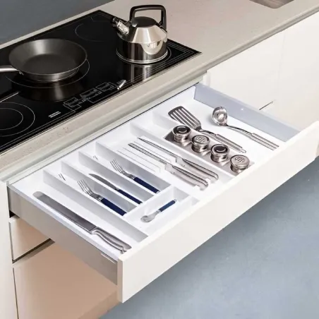 Rallonge en Bois pour Laques Blanches / Cucine Oggi 7065 L
