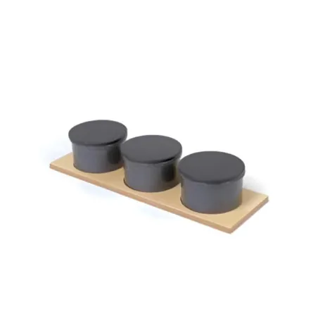 Porte-Bidon avec 3 Bidons Organiq / Cucine Oggi CL8