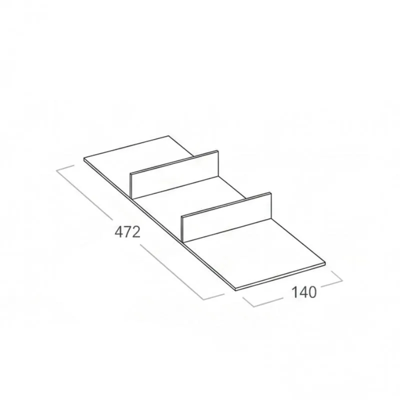 Séparateur pour 3 trous Cuibus / Cucine Oggi BN521.006.001
