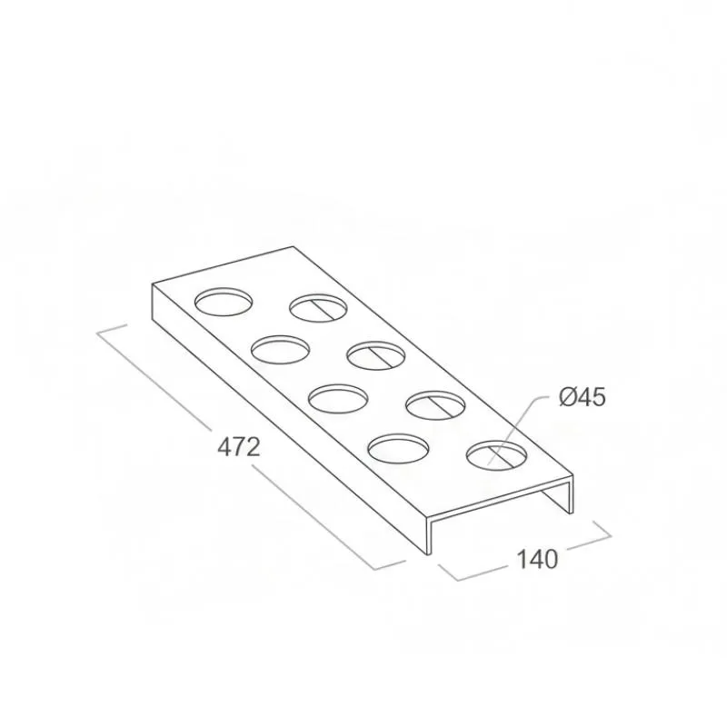 Porte-espèces pour 8 Cuibus / Cucine Oggi BN521.004.001