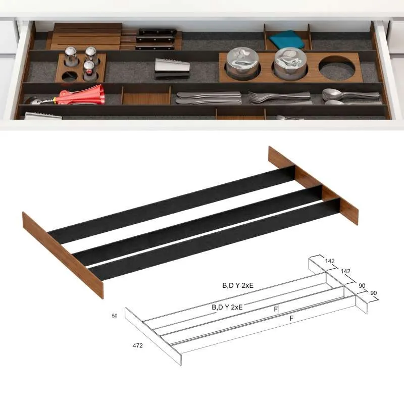 Espèce titulaire de 4 Cuibus / Cucine Oggi BN508.002.003