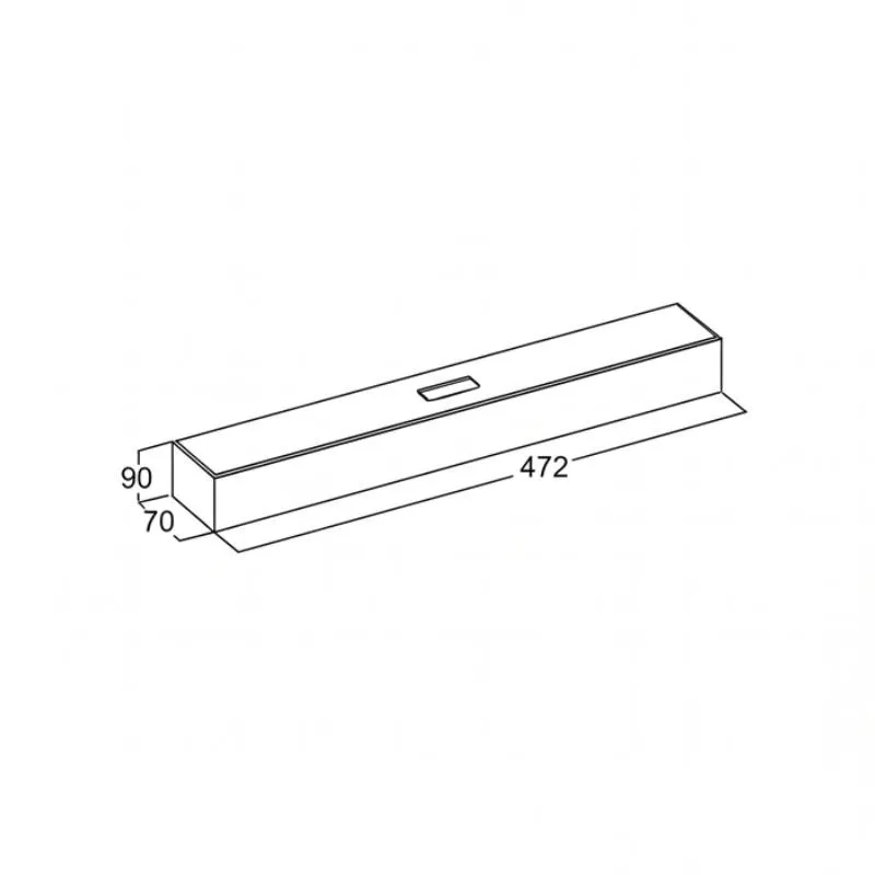 Porte-rouleau unique Cuibus / Cucine Oggi BN521.008.004