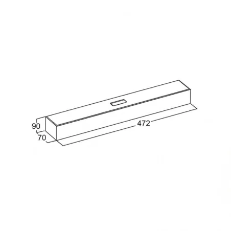 Porte-rouleau unique Cuibus / Cucine Oggi BN521.008.004