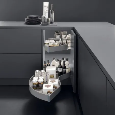 Châssis Extractible Angle 2 Paniers Fly Moon 3.0 Urban-Laminate