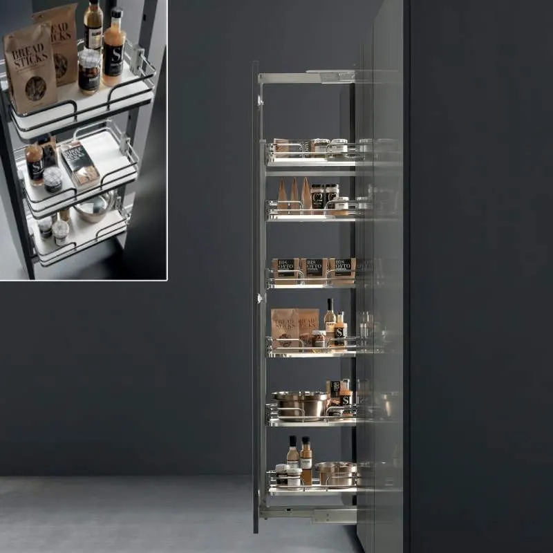 Kit Châssis Colonne Extractible Galaxy pour Cuisine | Vibo