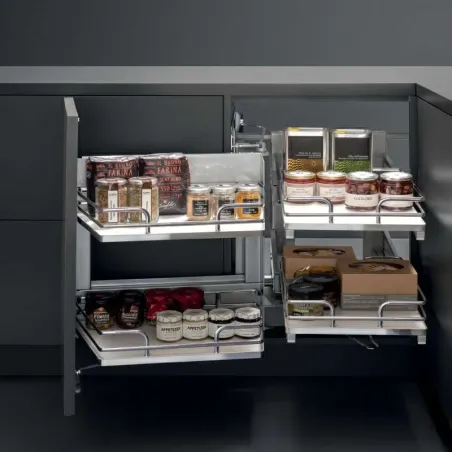 Cadre Extractible d'Angle Galaxy pour Cuisine | Vibo