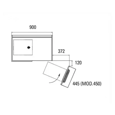 Cadre Extractible d'Angle Galaxy pour Cuisine | Vibo