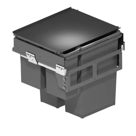 Bacs de Recyclage des Déchets 2 x 35 + 2 x 8 litres pour Meuble de Cuisine