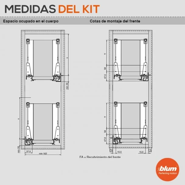 Module de Stockage Amovible Tandembox pour Meuble de Cuisine
