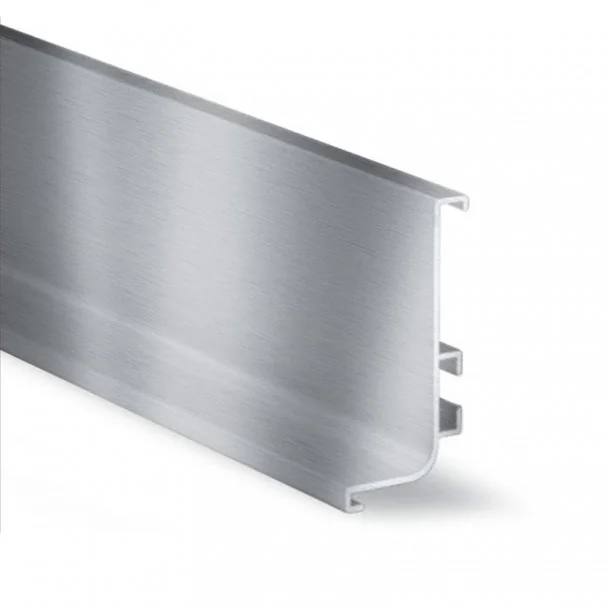 Système De Profil Gola Horizontale Supérieure Inox 8006