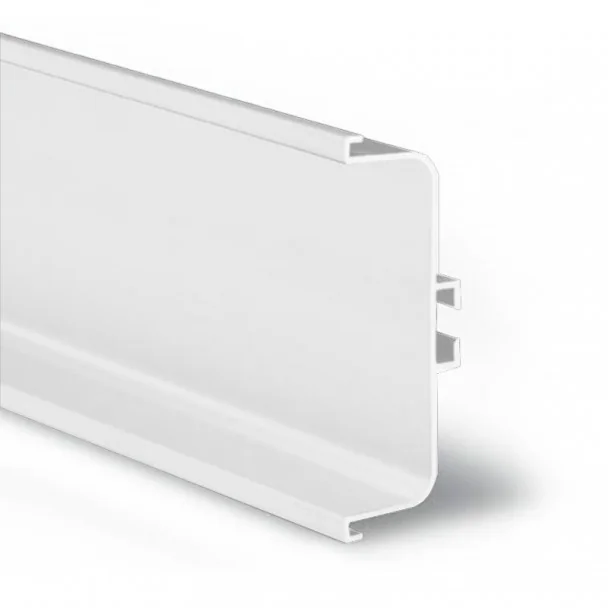 Système De Profil Gola Horizontale Intermédiaire Blanche 8007
