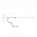 Lampe de Plafond Tubulaire Led 12V 2W 6000K Groove