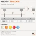 Jeu de tir 2427 Chrome Mat avec de la Résine de Couleurs