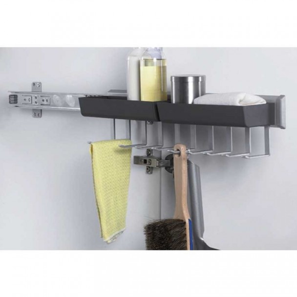 Plateau Multi-Usages Amovible 2 Plateaux, 10 Crochets