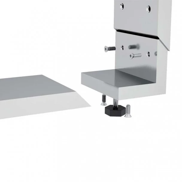 La Structure De La Péninsule De Cuisine En Aluminium Luminosité